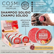 Cosmi Premium Solid Shampoo with Pomegranate