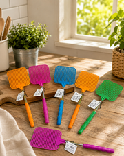 Lot de 6 Pièces - Tapette  Mouche & Moustique Colours