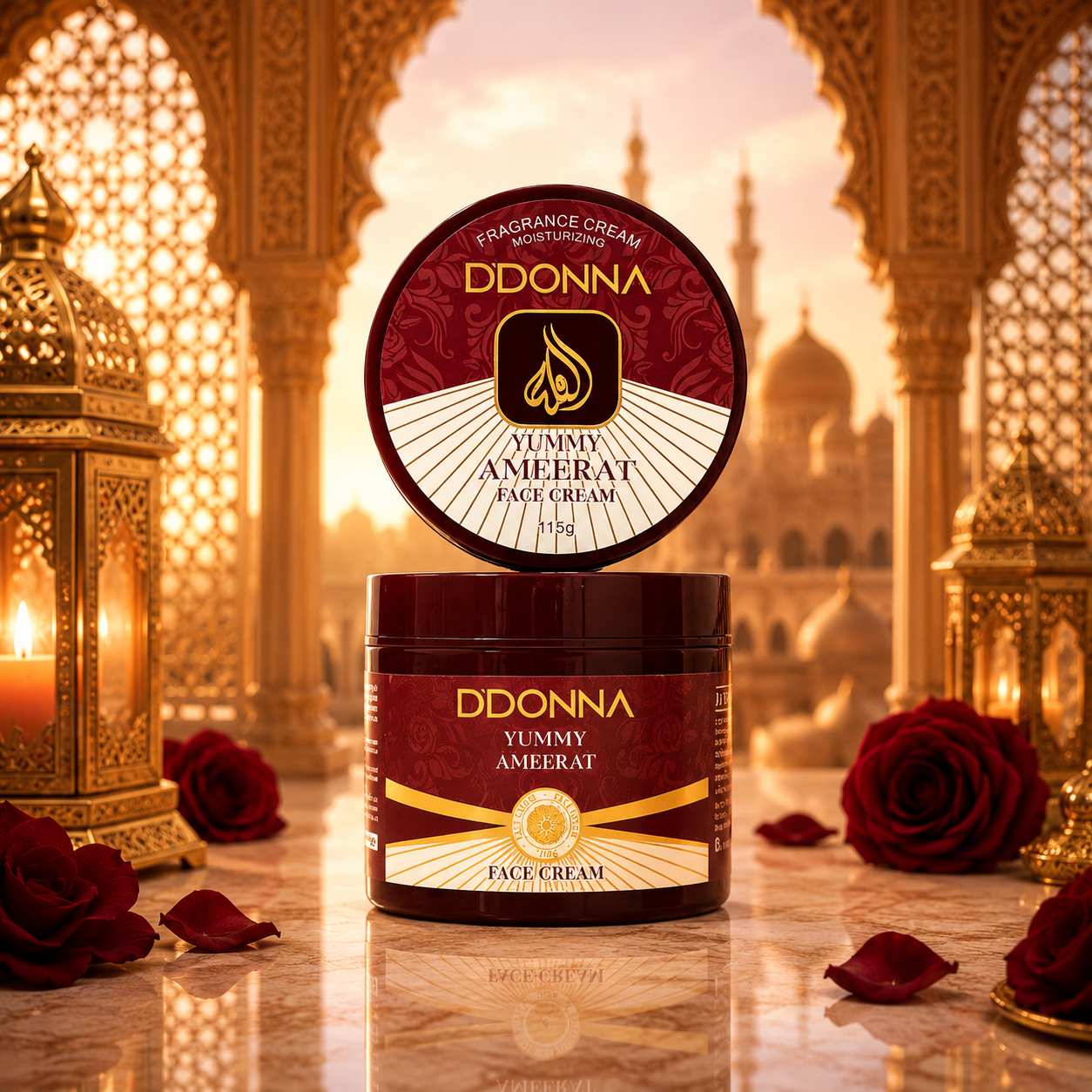 Lot de 6 Pièces - Crème Visage au Collagène Ameerat - D'Donna