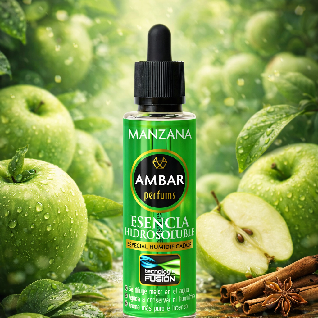 Lot de 4 Pièces - Essence Concentré Parfum Pomme 50ml - Ambar