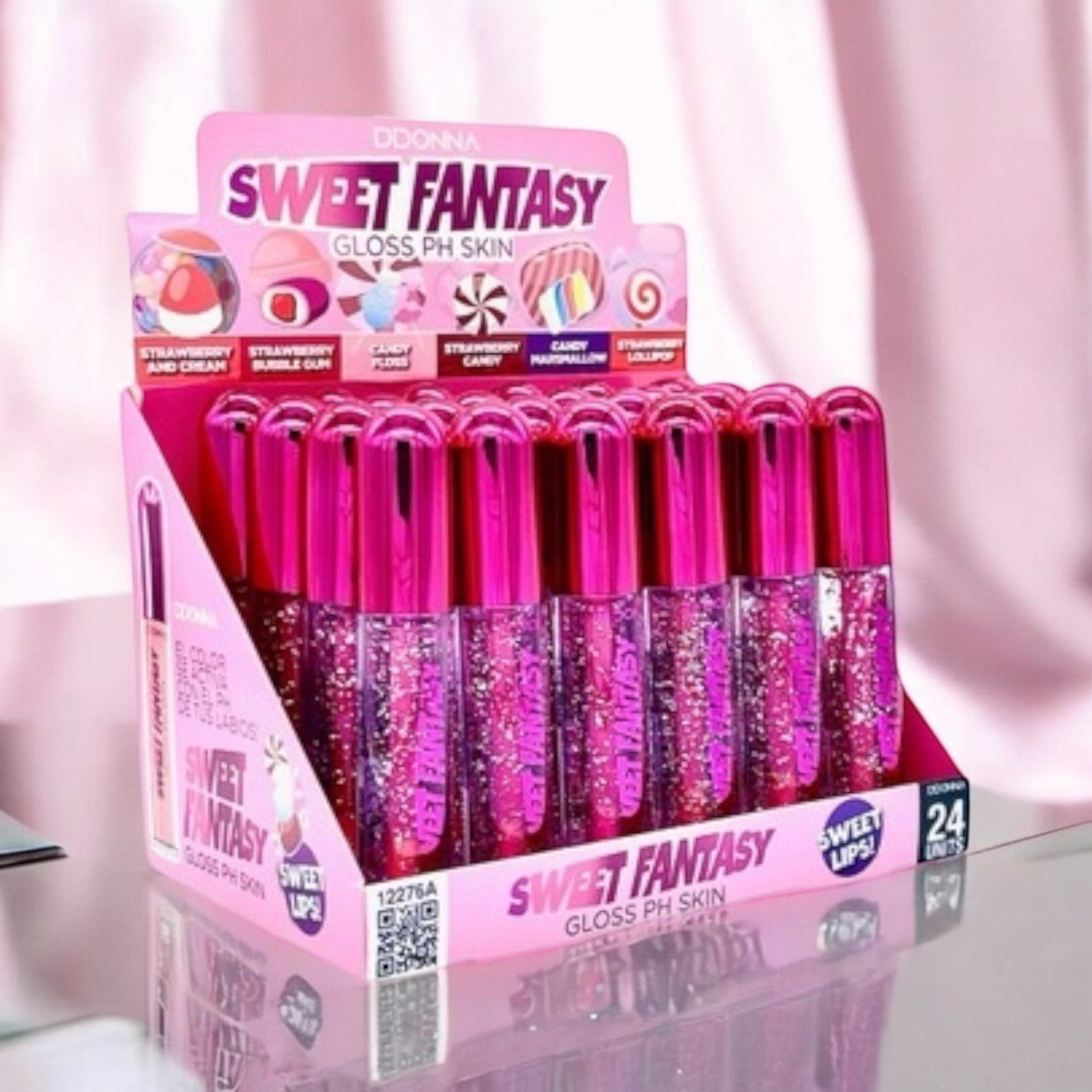 Magnifique gloss magic ph skin paillette senteurs sucrés 12276A