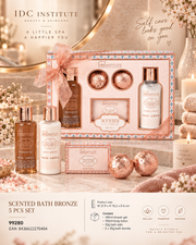 Lot de 3 Coffrets - Coffret Cadeau Bain Scented Bath Bronze 5 Pièces – IDC Institute