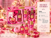 Lot de 3 Coffrets - Coffret Bain et Corps Secret Stories 4 Pièces - IDC Institute