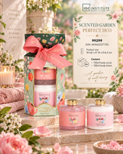 Lot de 3 Coffrets - Coffret Cadeau Bain Scented Garden Perfect Duo – IDC Institute