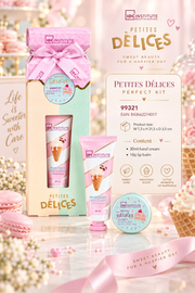 Lot de 6 Pièces - Coffret Cadeau Petites Délices – Crème Mains & Baume Lèvres - IDC Institute