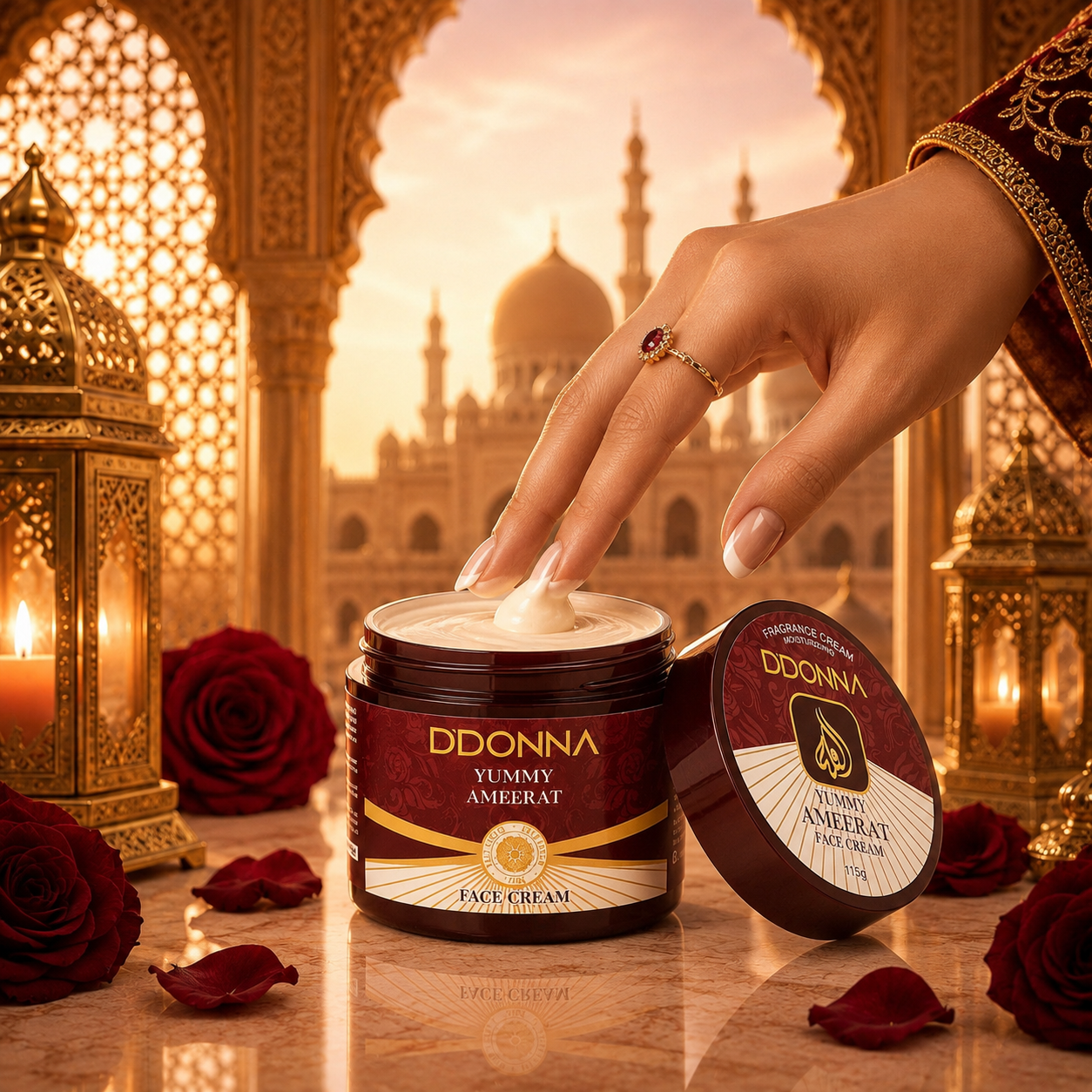 Lot de 6 Pièces - Crème Visage au Collagène Ameerat - D'Donna