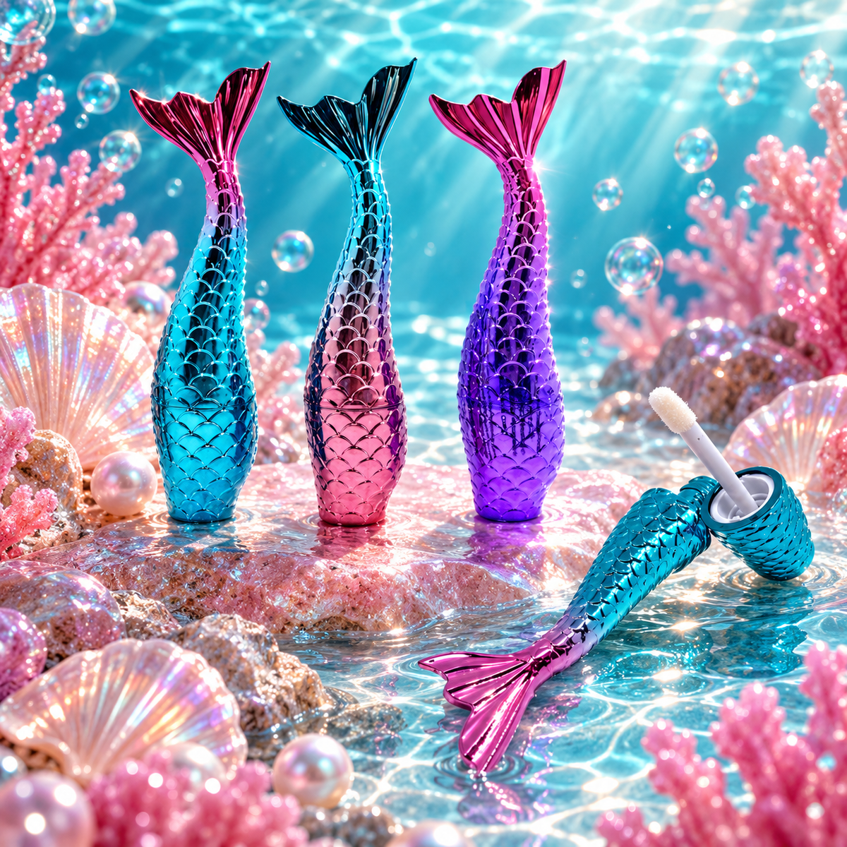 Lot de 24 Pièces - Gloss Ultra Brillant Mermaid -Yes Love -