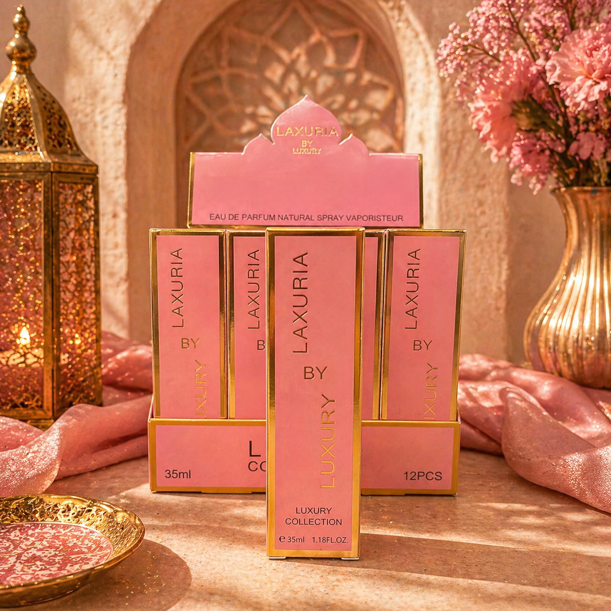 Lot de 12 Pièces - Eau de Parfum pour Femme 35ml n°20 - Laxuria by Luxury