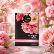 Set of 20 - Floral Bouquet Scented Sachets for Wardrobes - Ambar