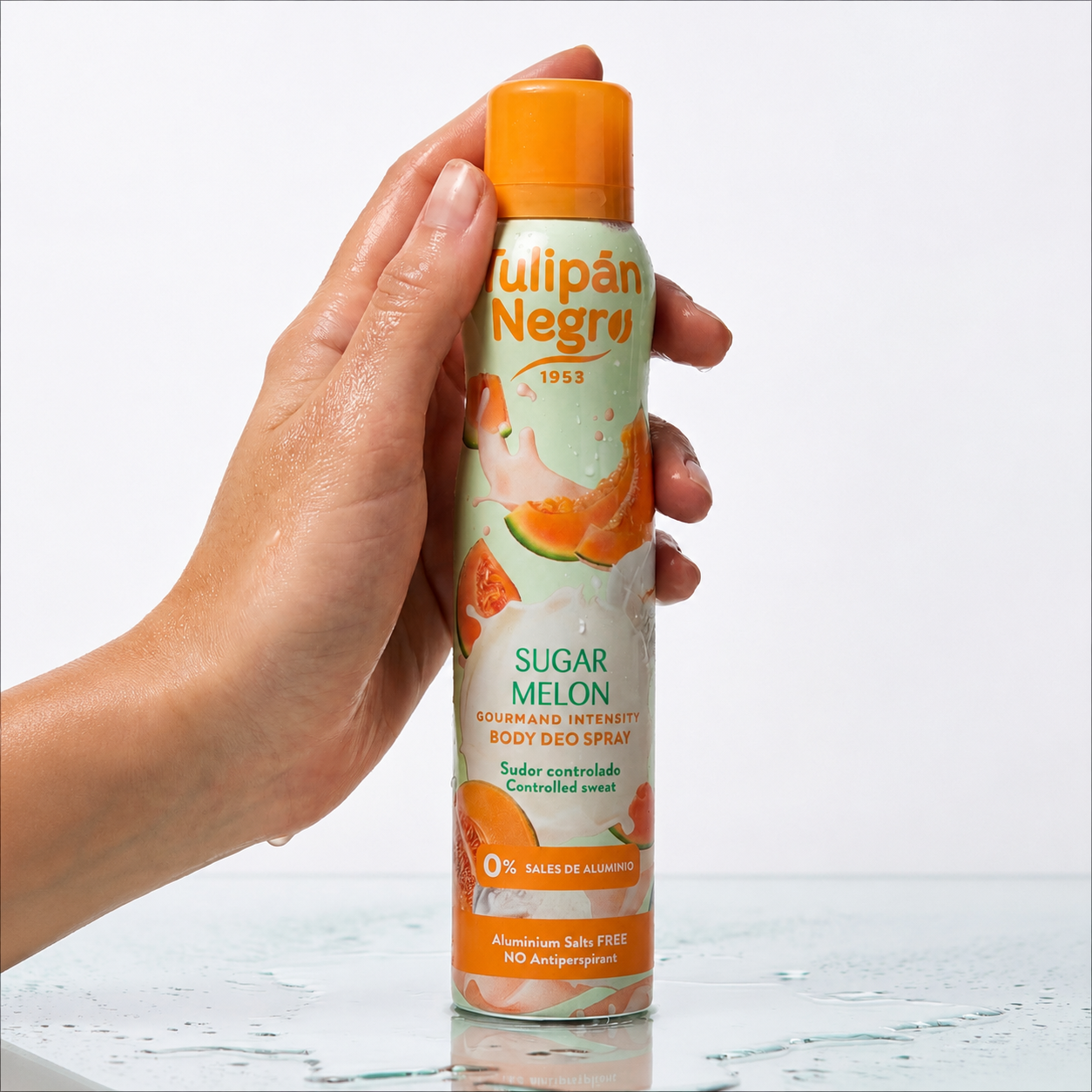 Lot de 6 Pièces - Déodorant Spray Parfum Sugar Melon 200ml - Tulipan Negro