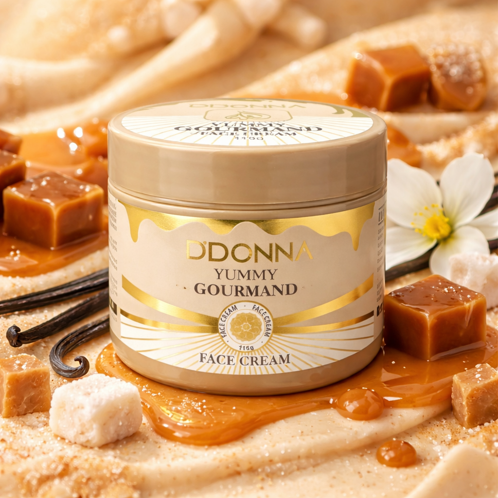 Lot de 6 Pièces - Crème Visage Yummy Gourmand 115g - D’Donna