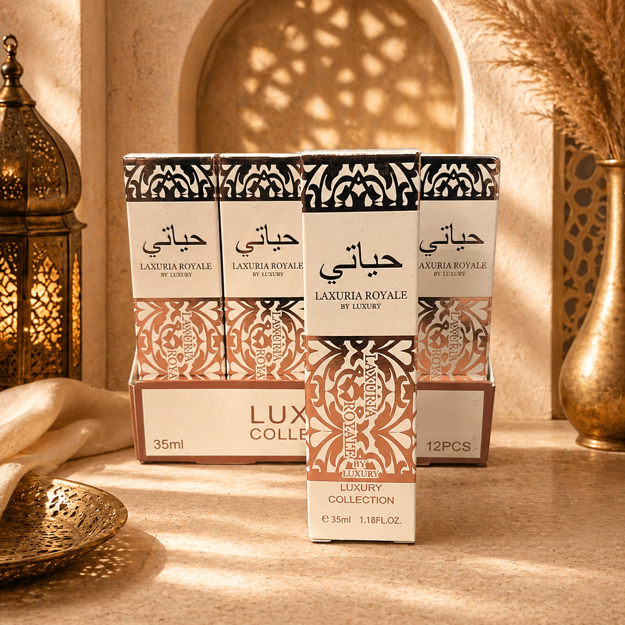 Lot de 12 Pièces - Eau de Parfum Pour Femme 35ml n°37 - Laxuria by Luxury