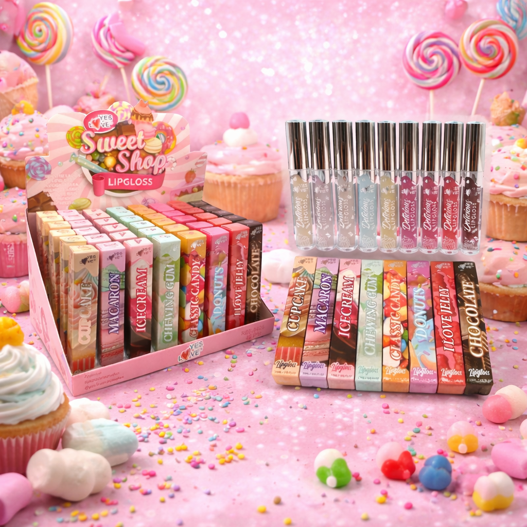 Lot de 48 Pièces - Gloss Gourmands -8428  - Yes Love