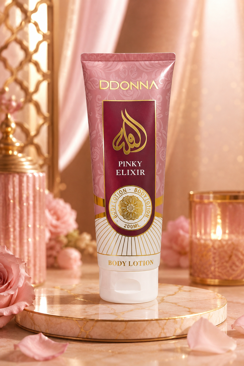 Lot de 12 Pièces - Body Lotion Nourrissante & Adoucissante Yara Elixir 200ml - D'Donna