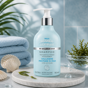 Lot de 4 Pièces - Shampoing Re-Balance Hair Collagène et Protéine de Riz 500ML - Retinol Complex
