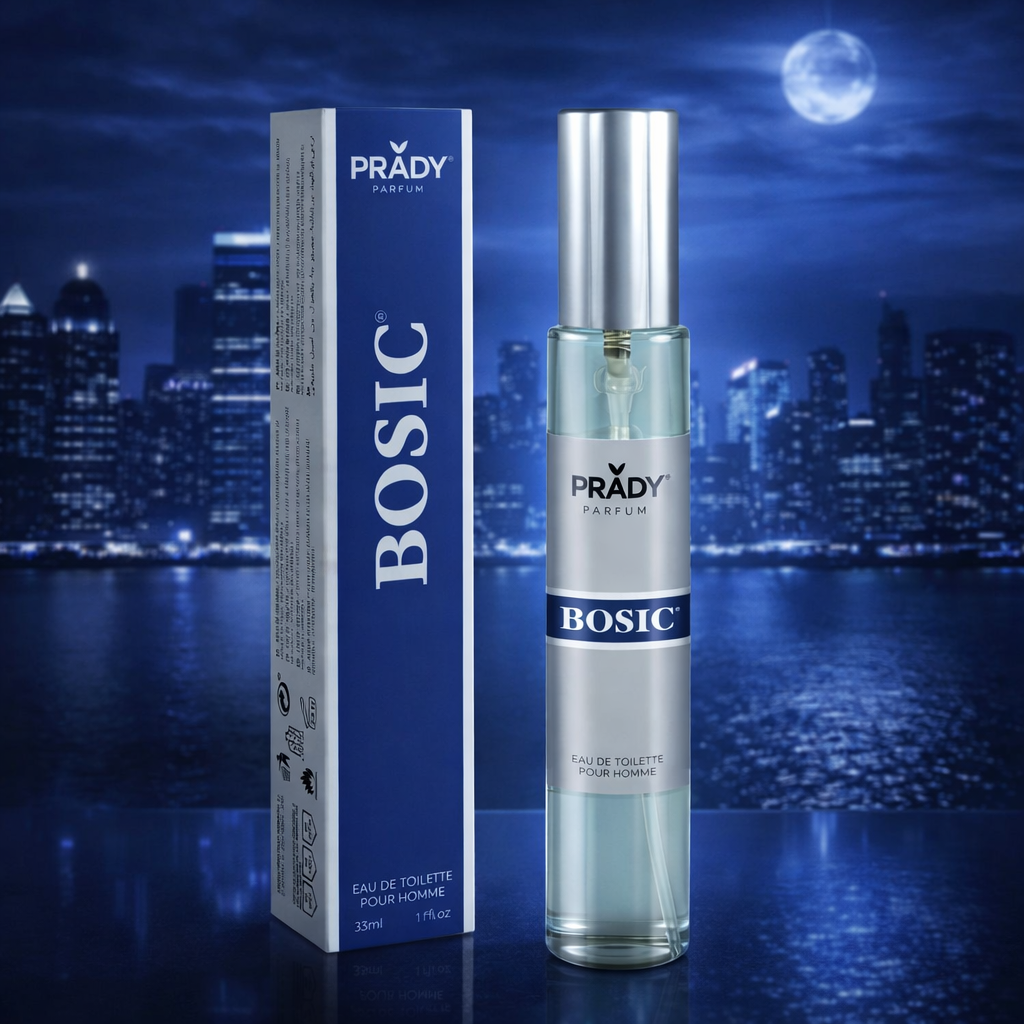 Lot de 6 Pièces - Eau de Toilette Bosic 33ml - Prady