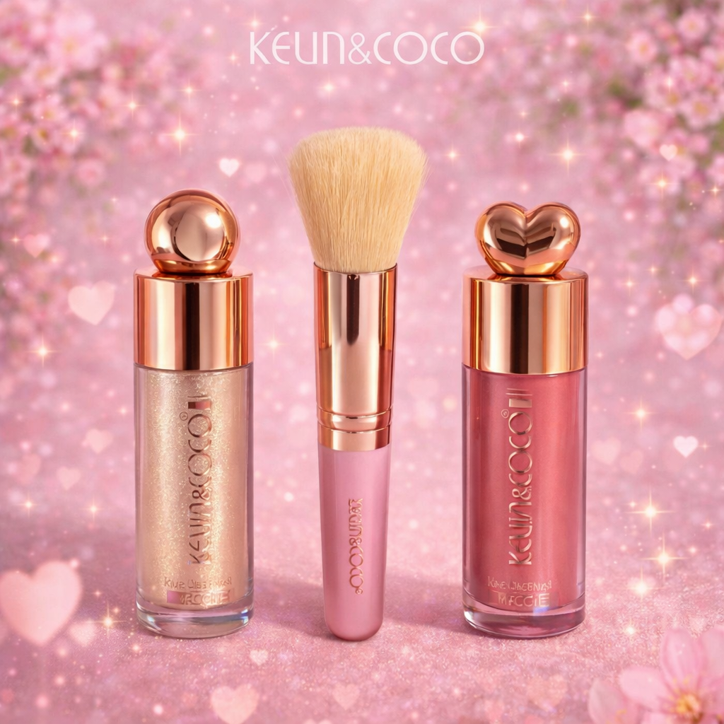 Lot de 6 - Sublime Set Gloss liquid gloss & Liquid Blush - Kevin & Coco