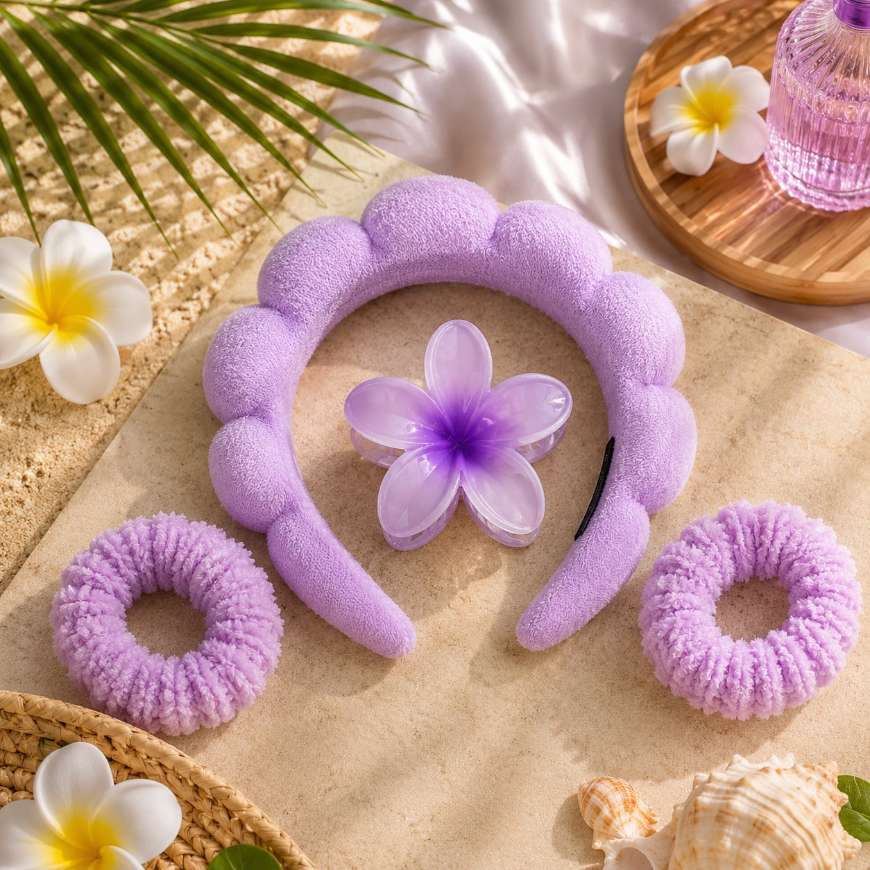 Lot de 12 Pièces - Accessoires Cheveux - Beauté Cheveux – L’accessoire indispensable de l’été !