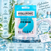 Boîte de 25 Pièces - Patchs contour des yeux Hyaluronic Eye Mask – Biovène Barcelona