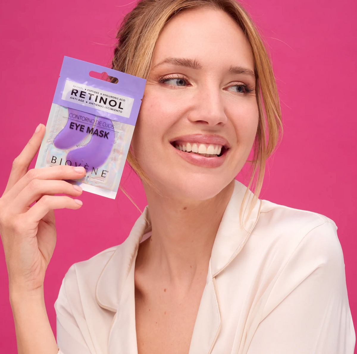 Boîte de 25 - Patchs contour des yeux Retinol Eye Mask – Biovène Barcelona