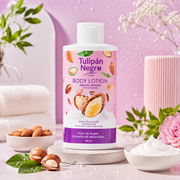 Tulipan Negro Almond and Argan Body Cream Lotion