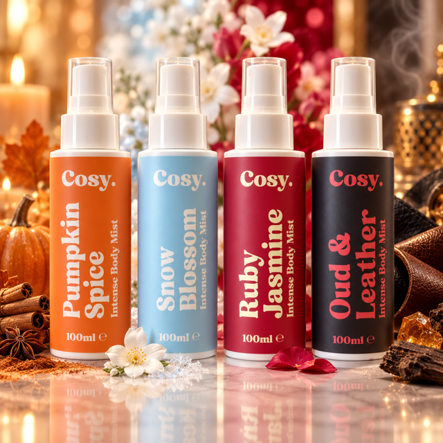 Lot de 8 pièces / 4 parfums assortis - Brumes Cosy 100ml