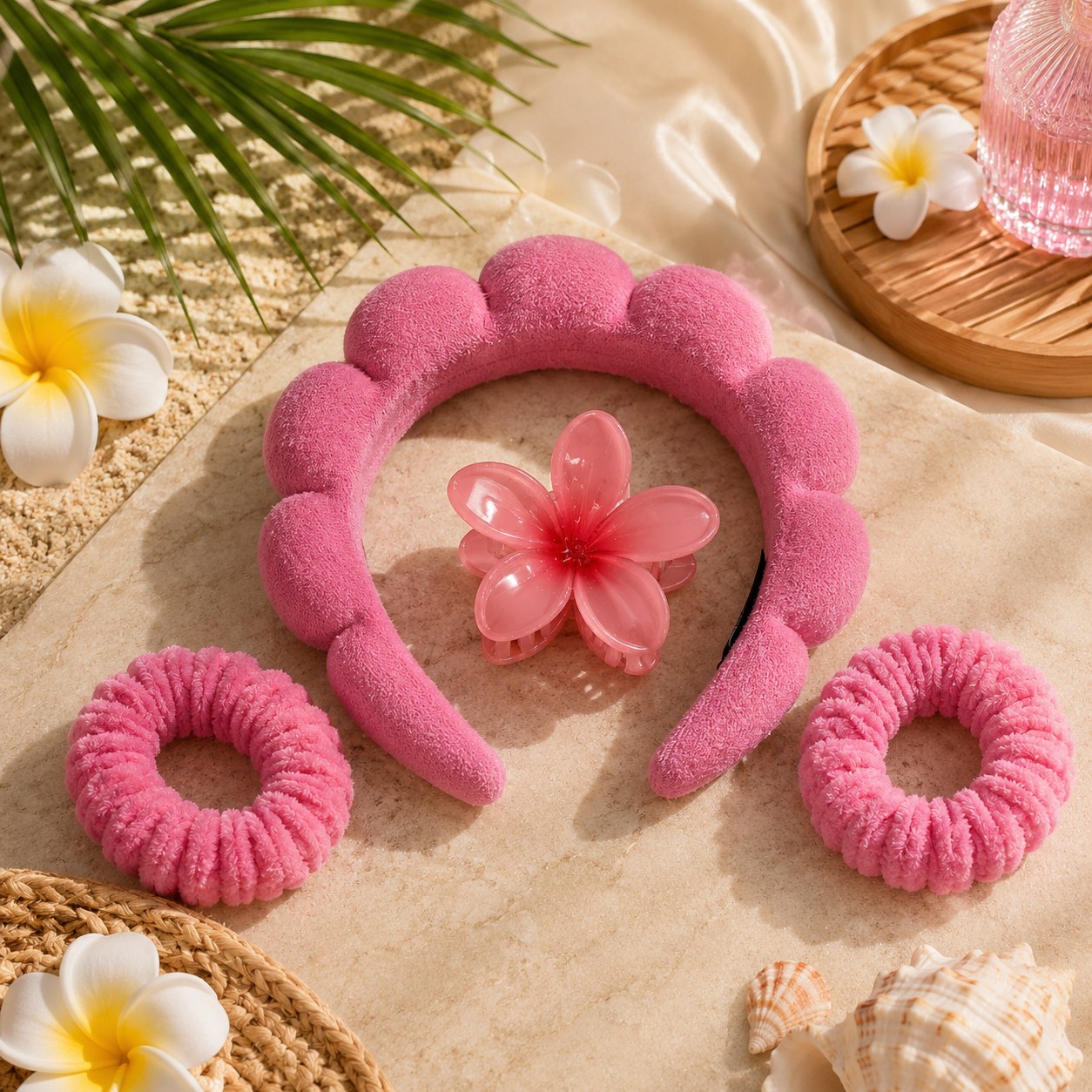 Lot de 12 Pièces - Accessoires Cheveux - Beauté Cheveux – L’accessoire indispensable de l’été !