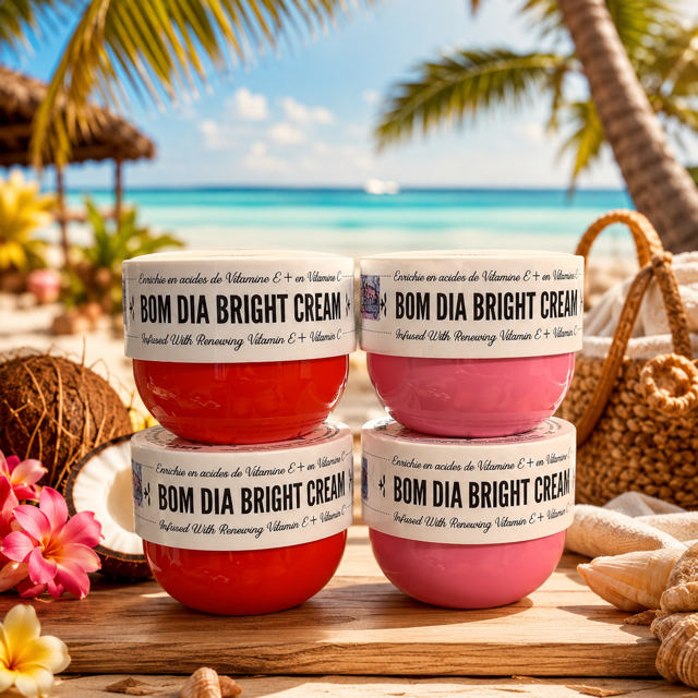 Lot de 4 pièces - 4 crème Bom Dia Bright Cream - Brazil Collection