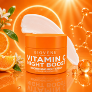 Lot de 6 Pièces - Crème de Nuit Illuminatrice de Teint & Hydratation Intense 50ml - Biovene Barcelona