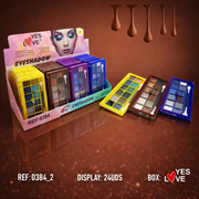 12-Piece Set - Eyeshadow Palette - 0384/2 - Yes Love