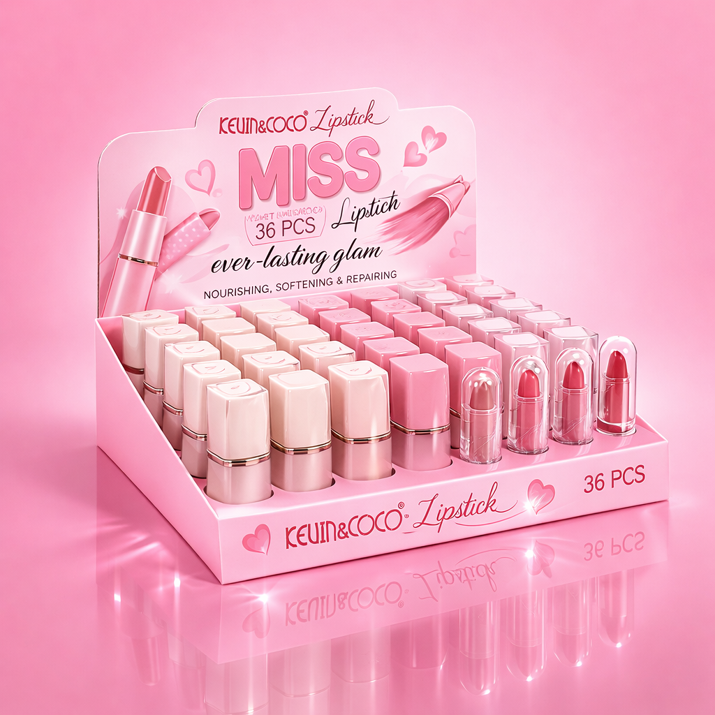 Set of 36 Pieces - Miss Lipstick - Kevin & Coco