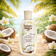 Lot de 6 Pièces - Huile Corporelle Ultra Riche Coco Pure White 200ml - Tulipan Negro