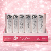 Lot de 36 - Gloss Bonbon Transparent à la Vitamine E - 0370/2 -  Yes Love