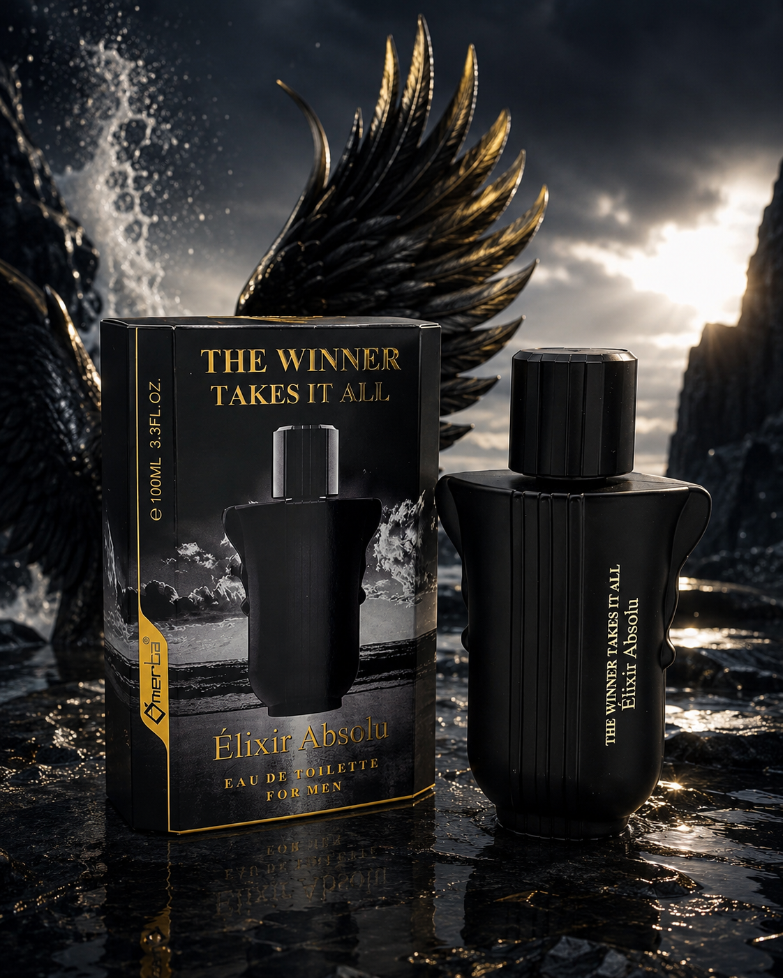 Lot de 6 Pièces - Eau de Parfum The Winner Takes it All Elixir Absolu 100ml - Omerta