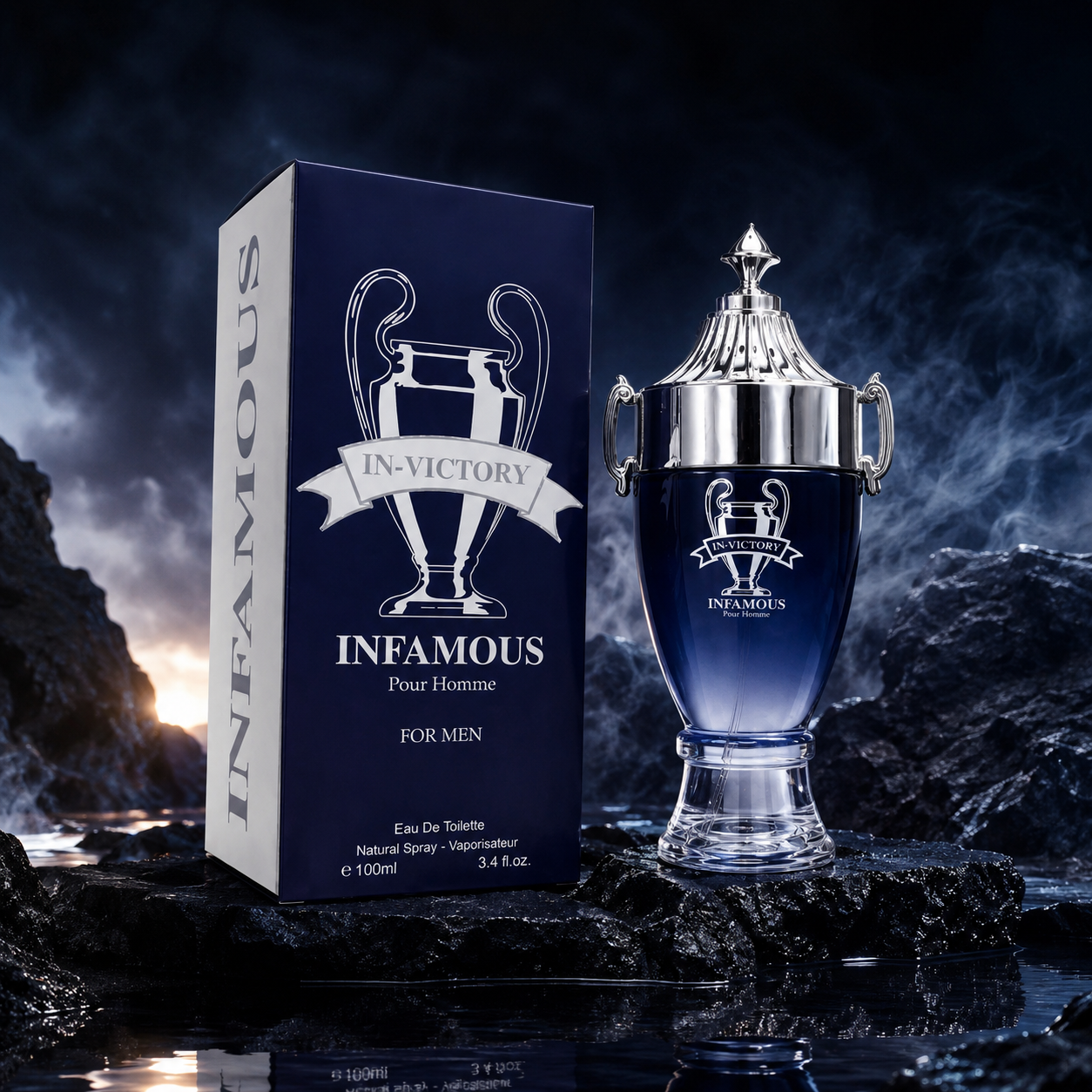 Set of 6 - Infamous In Victory 100ml Men's Perfume - Couture Fragrance
