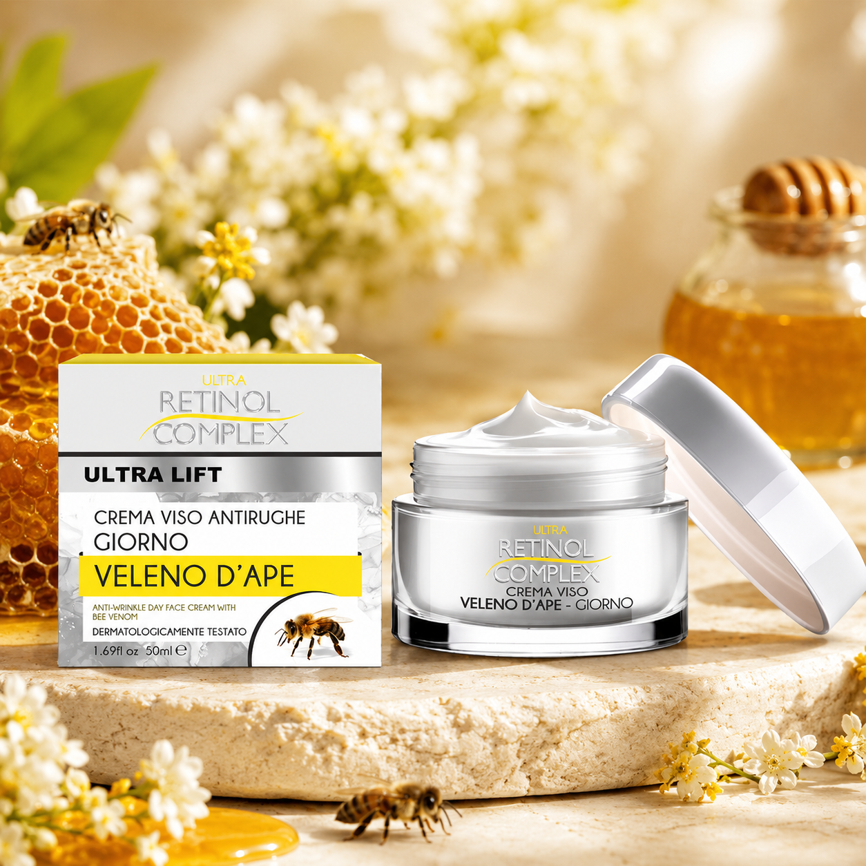 Ultra Lift Cream with Retinol Complex and Bee Venom