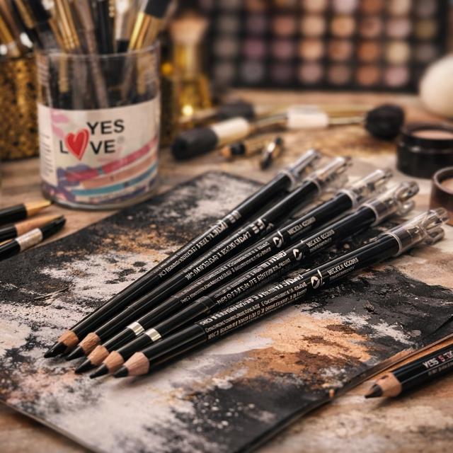 Lot de 24 Pièces - Crayon + Taille Crayon Noir - 1001/1  - Yes Love