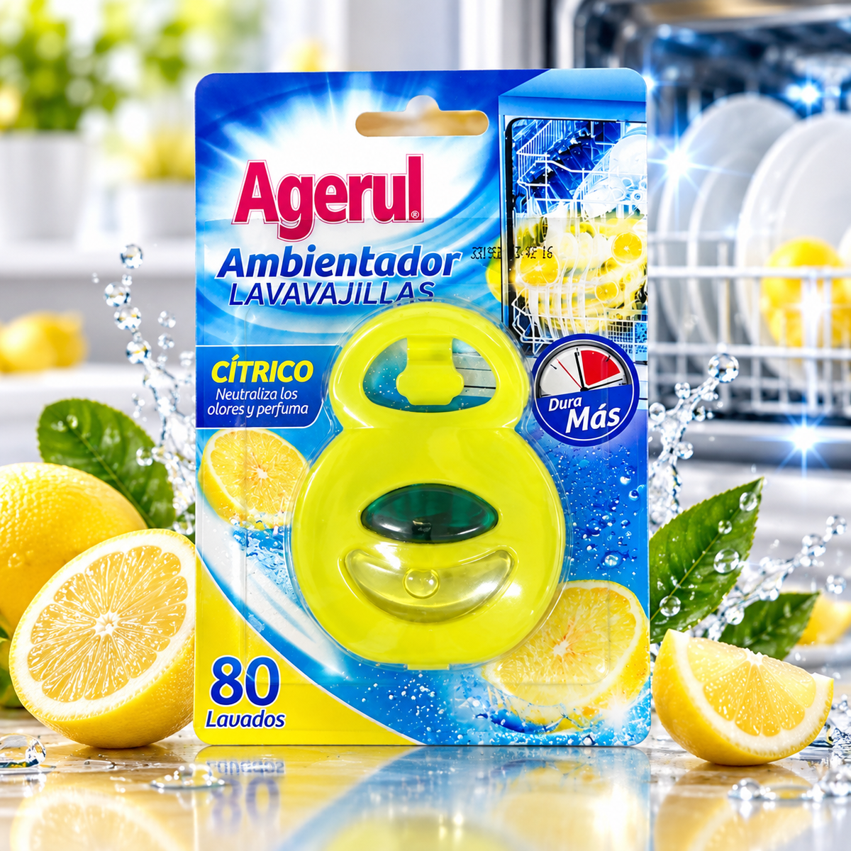 Lot de 5 Pièces - Parfum d'Ambiance Pour le Lave Vaisselle 80 lavages - Agerul