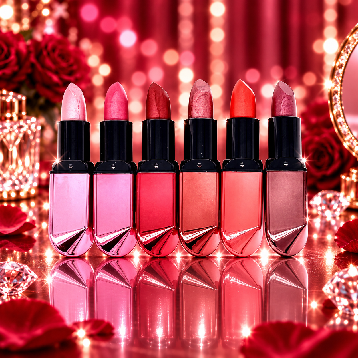 Lot de 24 Pièces - Rouge à Lèvre Xtreme Shine  12179A - D'Donna