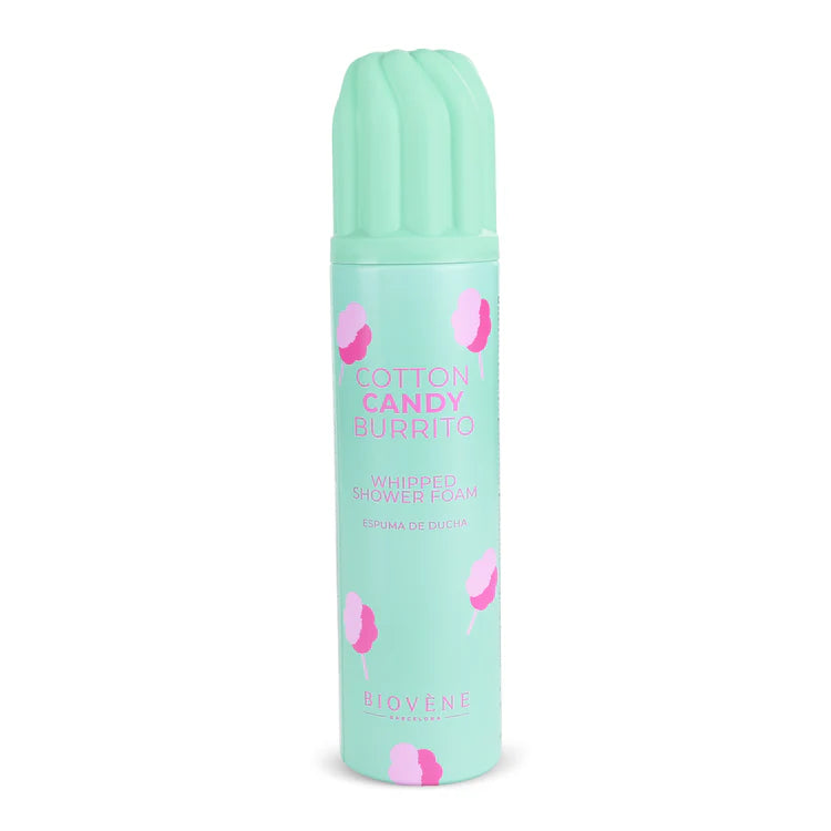 Lot de 6 pièces - Mousse de Douche Cotton Candy Burrito 250ml - Biovene Barcelona