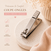 Lot de 12 - Coupe Ongles en Acier - Yes Love