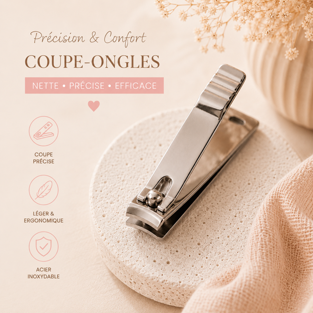 Lot de 12 - Coupe Ongles en Acier - Yes Love
