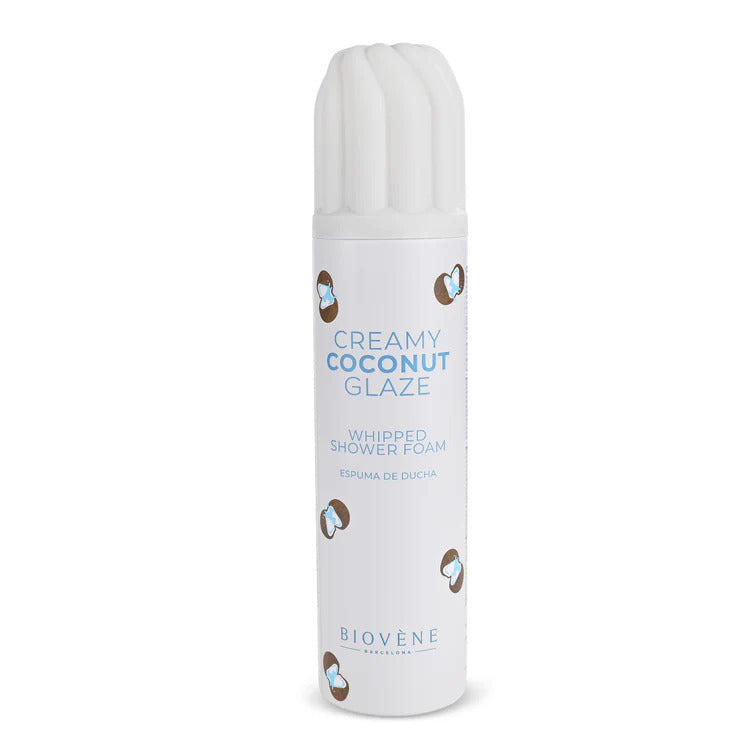 Lot de 6 Pièces - Mousse de Douche Creamy Coconut Glaze 250ml - Biovene Barcelona