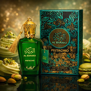 Lot de 6 Pièces  - Eau de Parfum Al Baraka Pistachio 100ml - Manasik