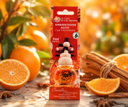 Lot de 14 Pièces - Désodorisant Voiture Canelle Orange - Casa de Los Aromas