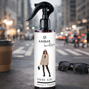 Lot de 6 Pièces - Spray d'Ambiance & Tissu Urban Girl 250ml - Ambar
