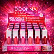 Lot de 24 Pièces - Gloss Lip Matte Ink 6 Couleurs - D'Donna