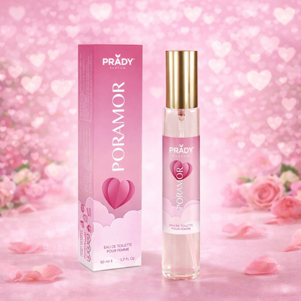 Lot de 6 Pièces - Parfum Poramor 33ml - Prady