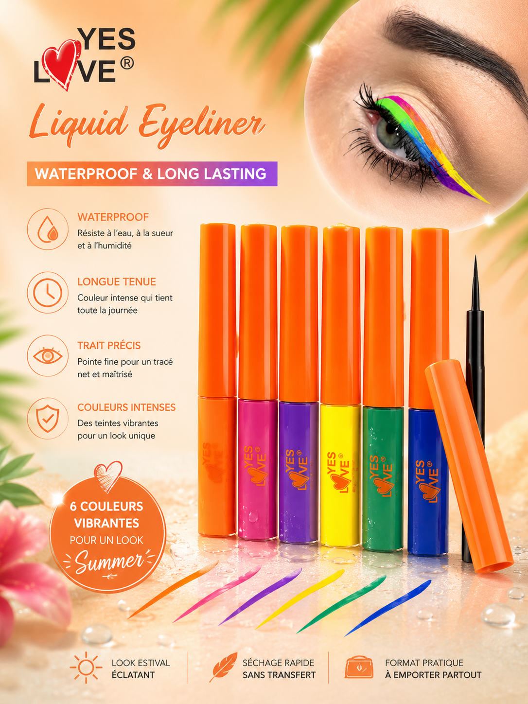 Eyeliner yes love waterproof color 0382/2