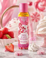Lot de 12 Pièces - Déodorant Spray Fraise & Chantilly 150ml - Tulipan Negro